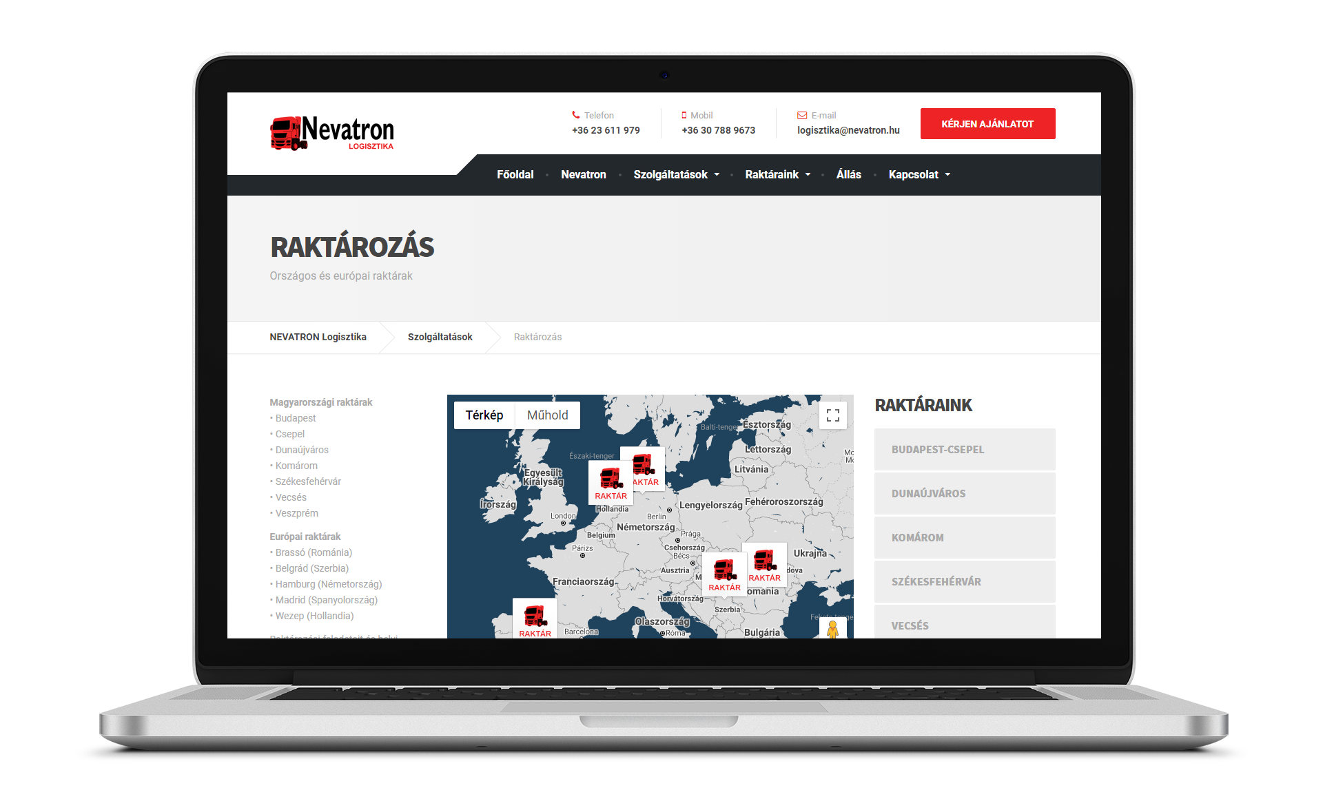 NEVATRON - Complete warehousing solutions
